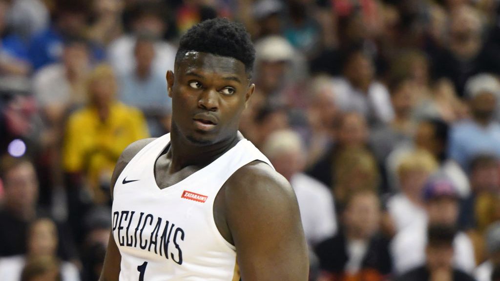 Getty Images / Ethan Miller  / Na zdjęciu: Zion Williamson