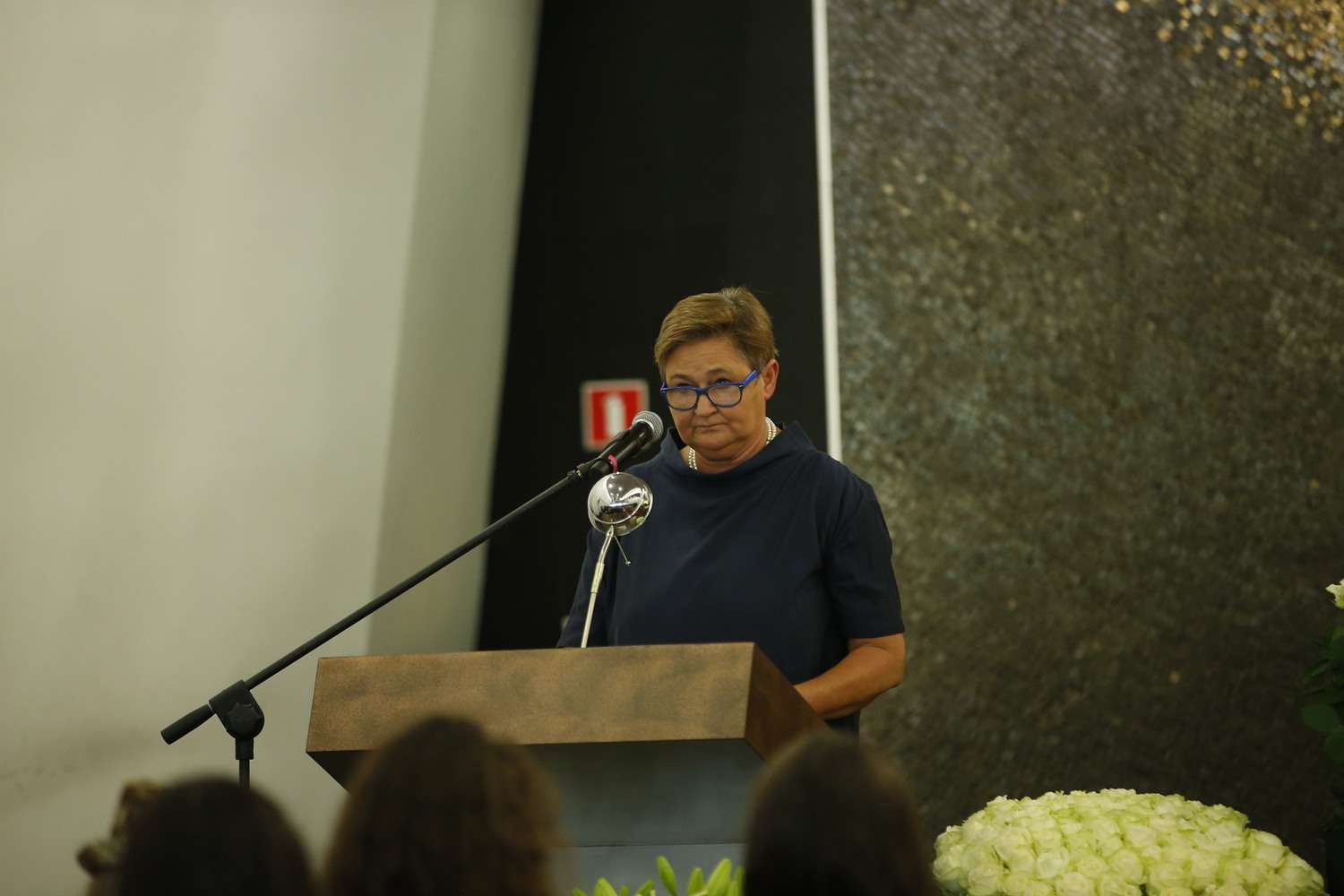 Magdalena Środa - pogrzeb Kory