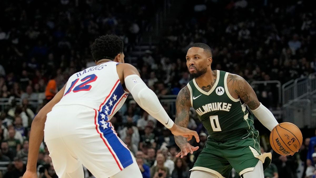 Getty Images / Patrick McDermott / Damian Lillard w akcji