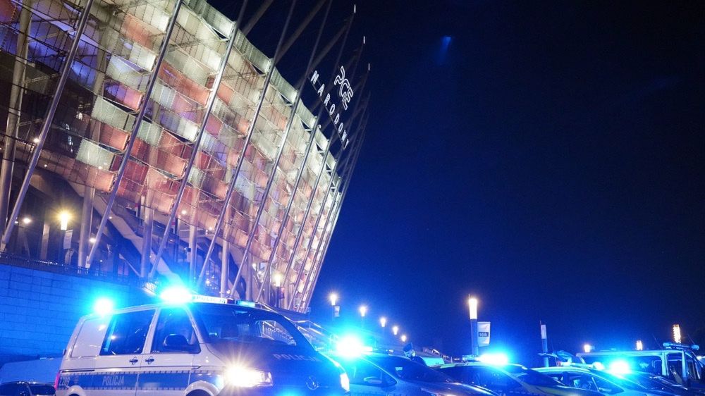 Policja interweniowała na PGE Narodowym