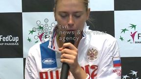 Maria Szarapowa: Żeby wygrać z Agnieszką Radwańską musiałam zaprezentować swój najlepszy tenis