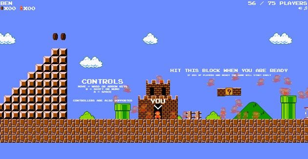 Mario Royale screen