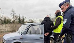 Skradziono "malucha". W ujęciu sprawcy pomogli internauci