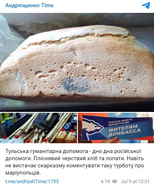 Partia Putina "pomaga" w Ukrainie. Obrzydliwe zdjęcie