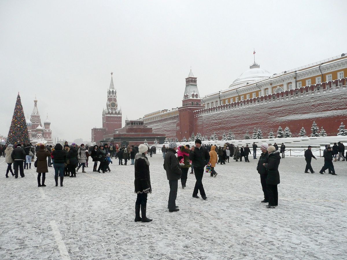 Na zdjęciu Plac Czerwony i Kreml w Moskwie 