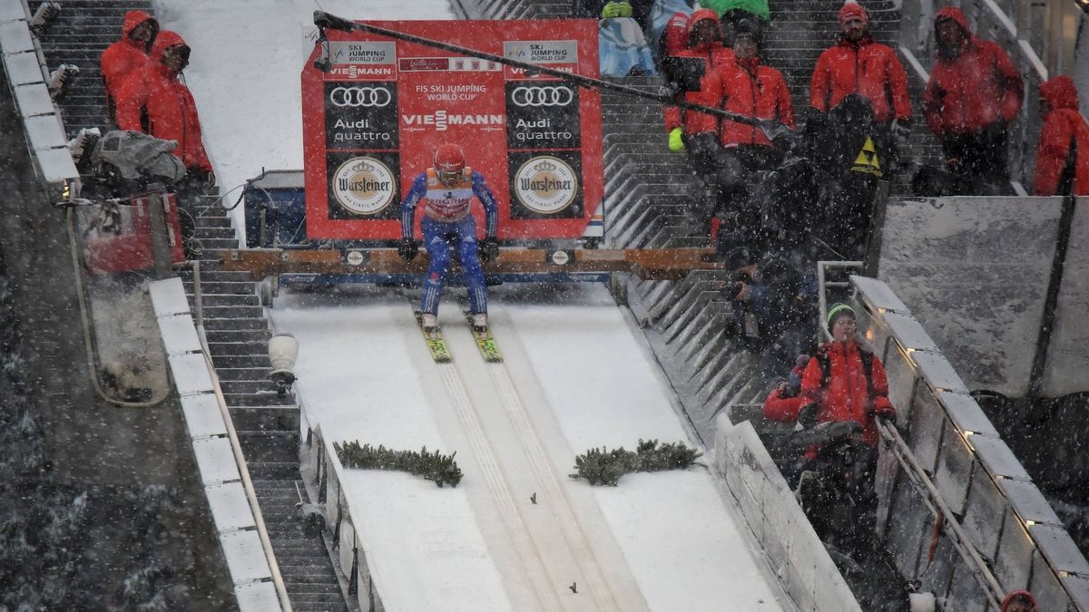 Na zdjęciu rozbieg skoczni w Willingen