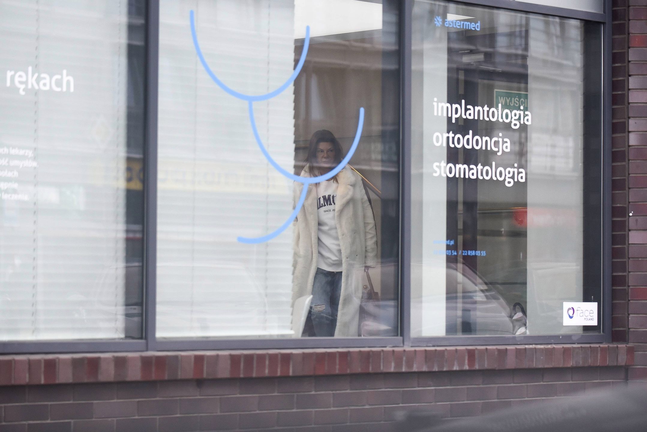 Edyta Górniak u dentysty