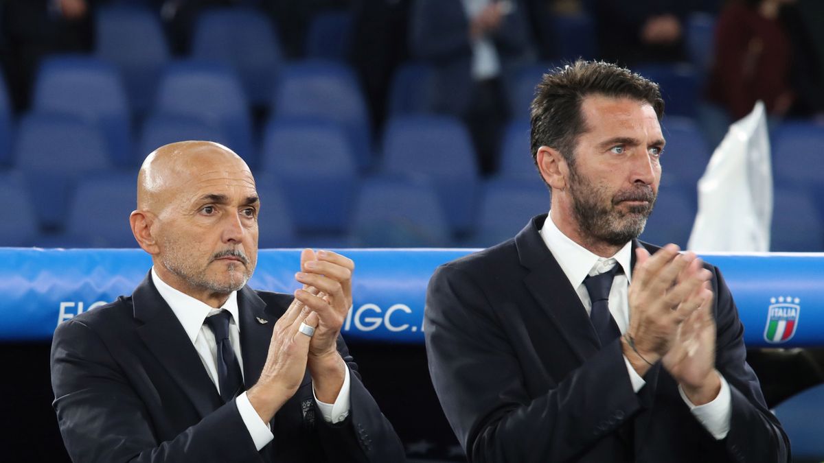 Getty Images / Paolo Bruno - FIGC / Gianluigi Buffon i Luciano Spalletti