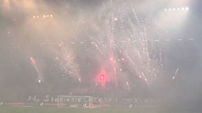 Kibice urządzili sobie "sylwestra". Mecz I ligi przerwany