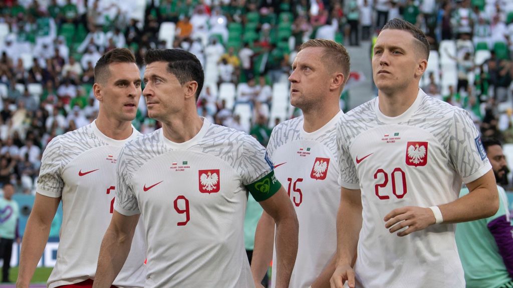 Getty Images / Visionhaus / Na zdjęciu od lewej: Arkadiusz Milik, Robert Lewandowski, Kamil Glik i Piotr Zieliński 