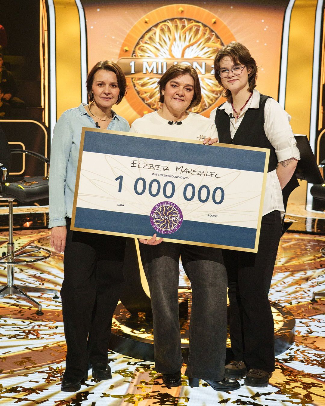 Elżbieta Marszalec wygrała główną nagrodę w "Millionerach"