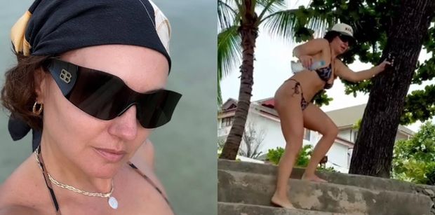 Była żona Marcina Prokopa prezentuje wyćwiczoną sylwetkę w panterkowym BIKINI (FOTO)