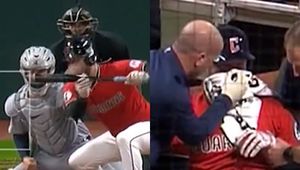 Przerażające sceny na meczu. Od razu trafił do szpitala