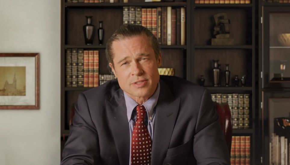 Brad Pitt jako dr.  Anthony Fauci