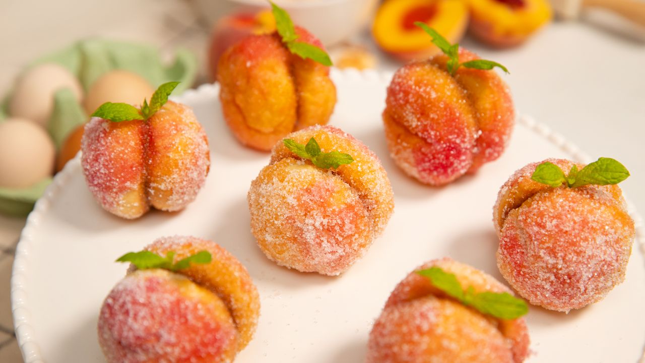 Peach cookies