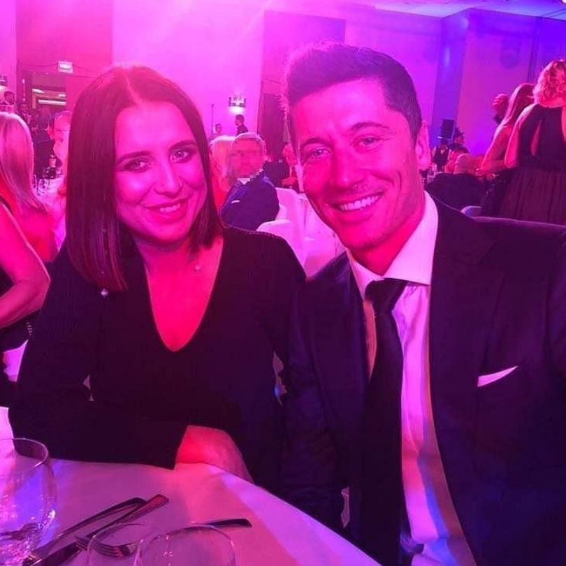 Robert Lewandowski i Milen Lewandowska