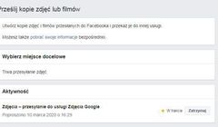 Facebook wprowadza w Polsce narzędzie Photo Transfer Tool. Łatwe wysyłanie zdjęć na konto Google