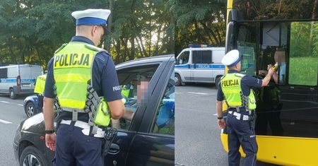 Groźny wypadek w Pikutkowie i setki skontrolowanych kierowców. Szalony weekend na włocławskich drogach