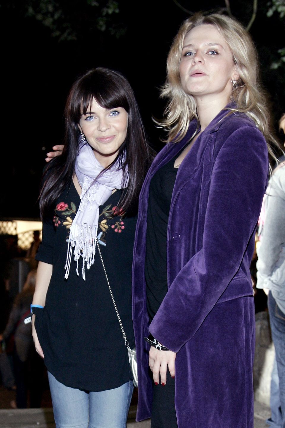 Edyta Herbuś i Maria Wiktoria Wałęsa w 2007 roku