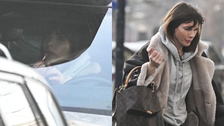 Agnieszka Dygant robi makijaż w aucie i pędzi na fizjoterapię