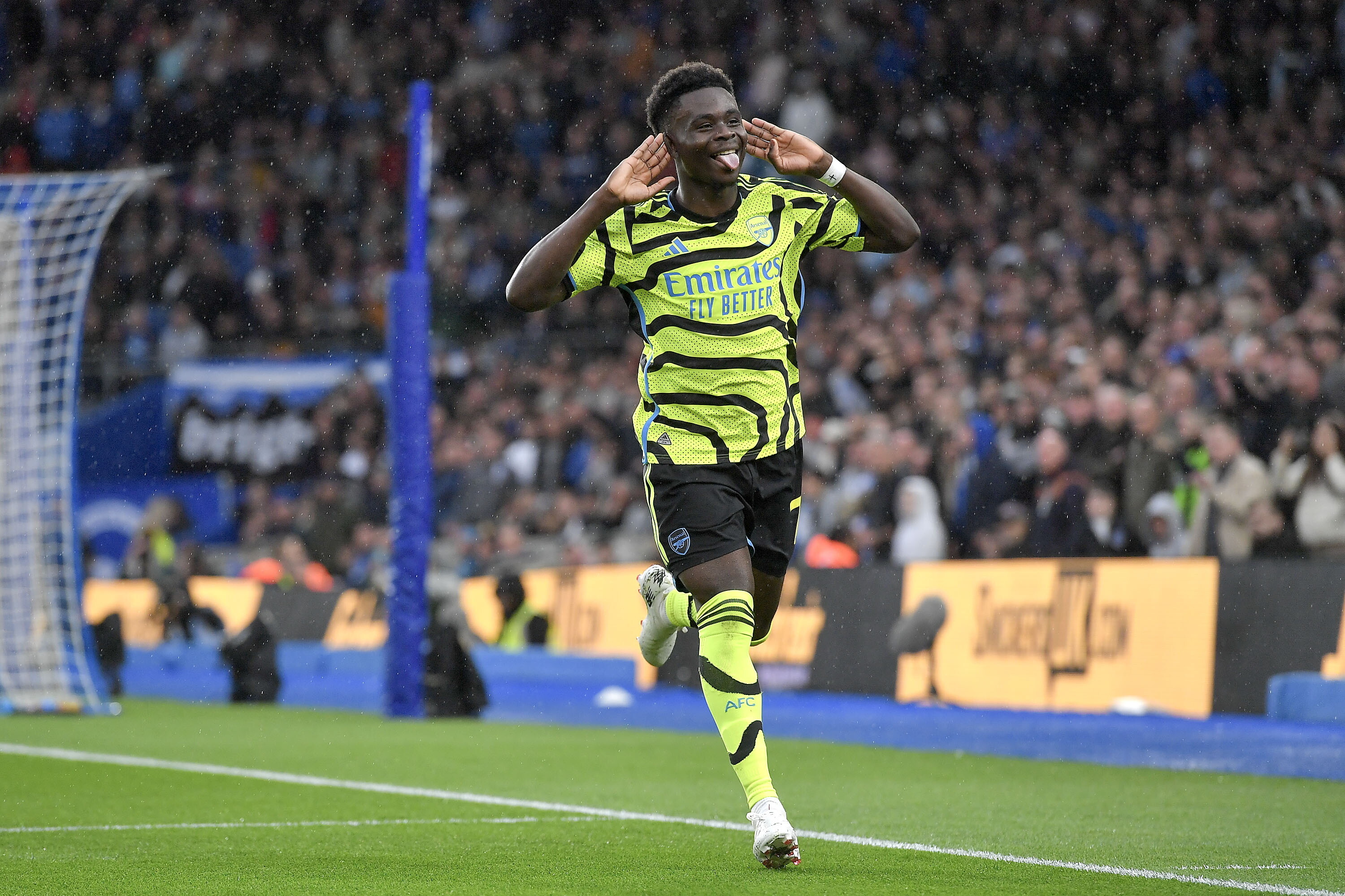 Is this how the future English champion plays?  Arsenal had fun against Brighton