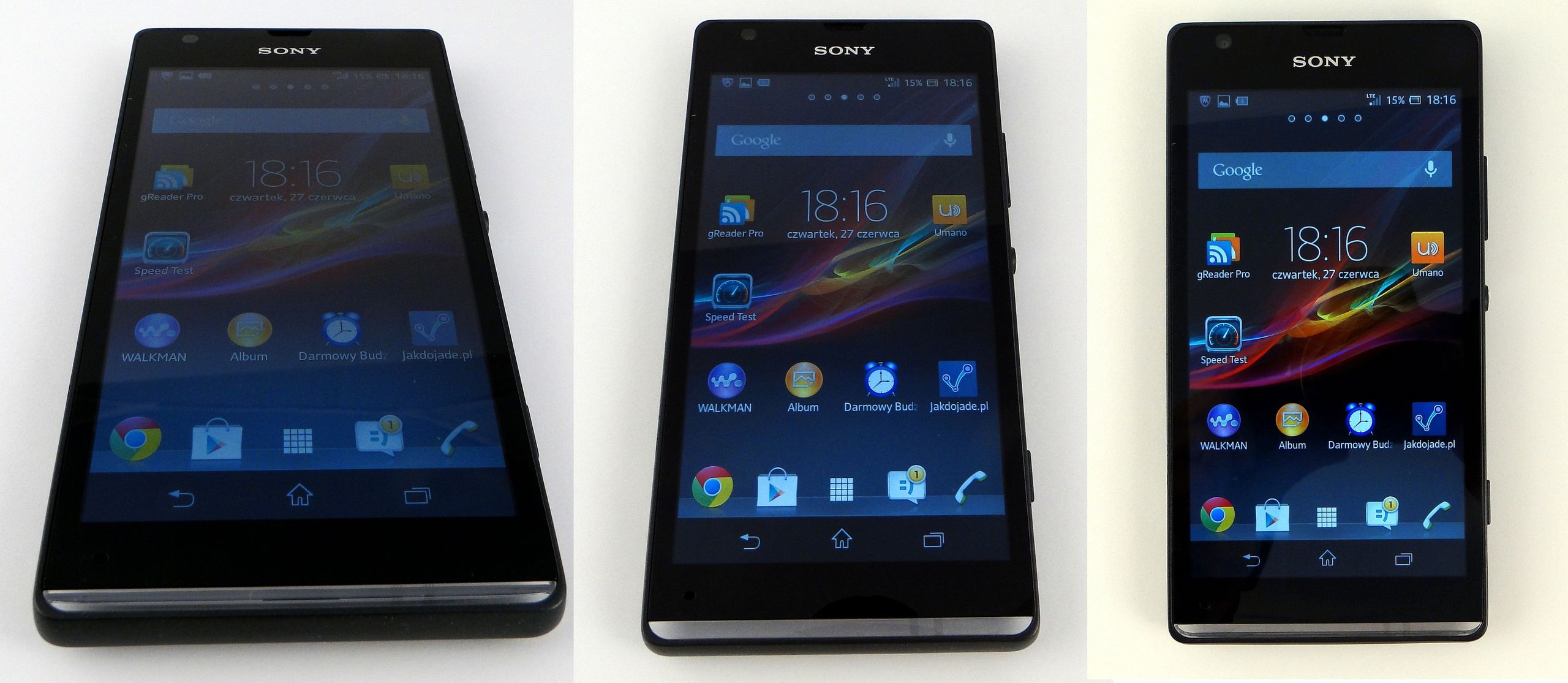 Sony Xperia SP - dobry smartfon LTE z kiepskim ekranem [test] 5