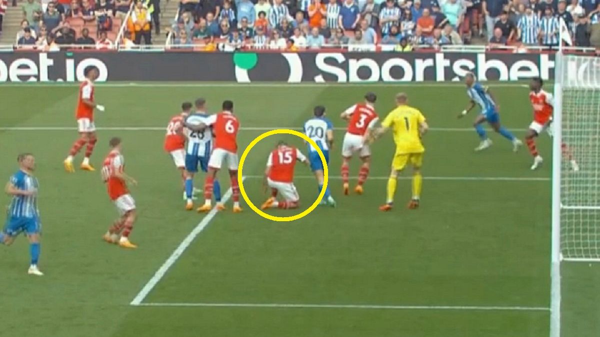 Materiały prasowe / Viaplay / Na zdjęciu: Jakub Kiwior (w kółku)