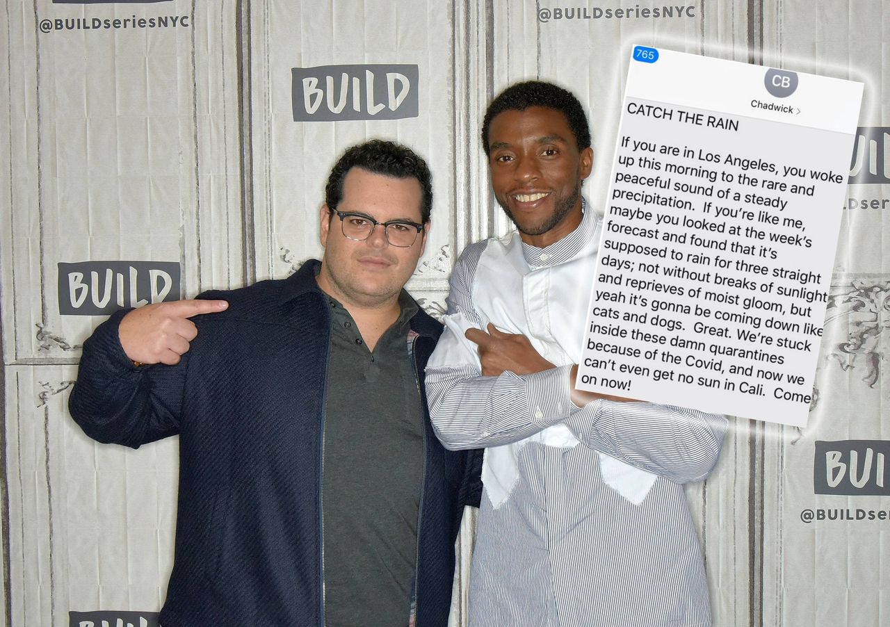 Nie żyje Chadwick Boseman. Kolega pokazał jego ostatniego SMS-a