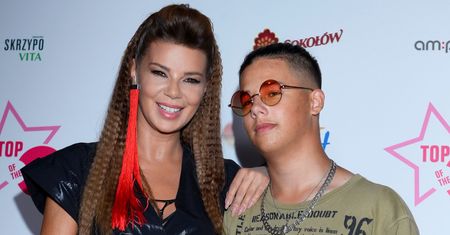Edyta Górniak spędza wakacje z synem. Jego mina na nagraniu jest bezcenna