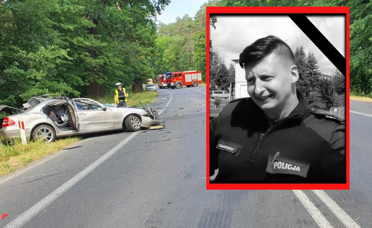 Tragiczny wypadek, nie żyją dwie osoby. To policjant i jego syn