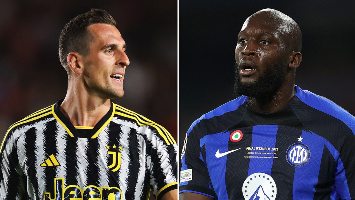 Getty Images / Michael Steele / Michael Steele / Na zdjęciu: Arkadiusz Milik i Romelu Lukaku