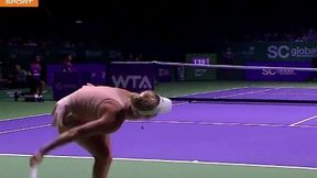 Szarapowa - Wozniacki: Rosjanka obroniła break pointy