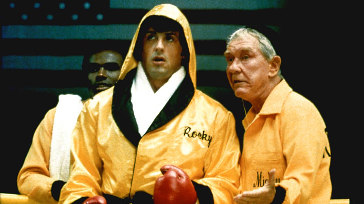 Sylvester Stallone w filmie "Rocky 2"