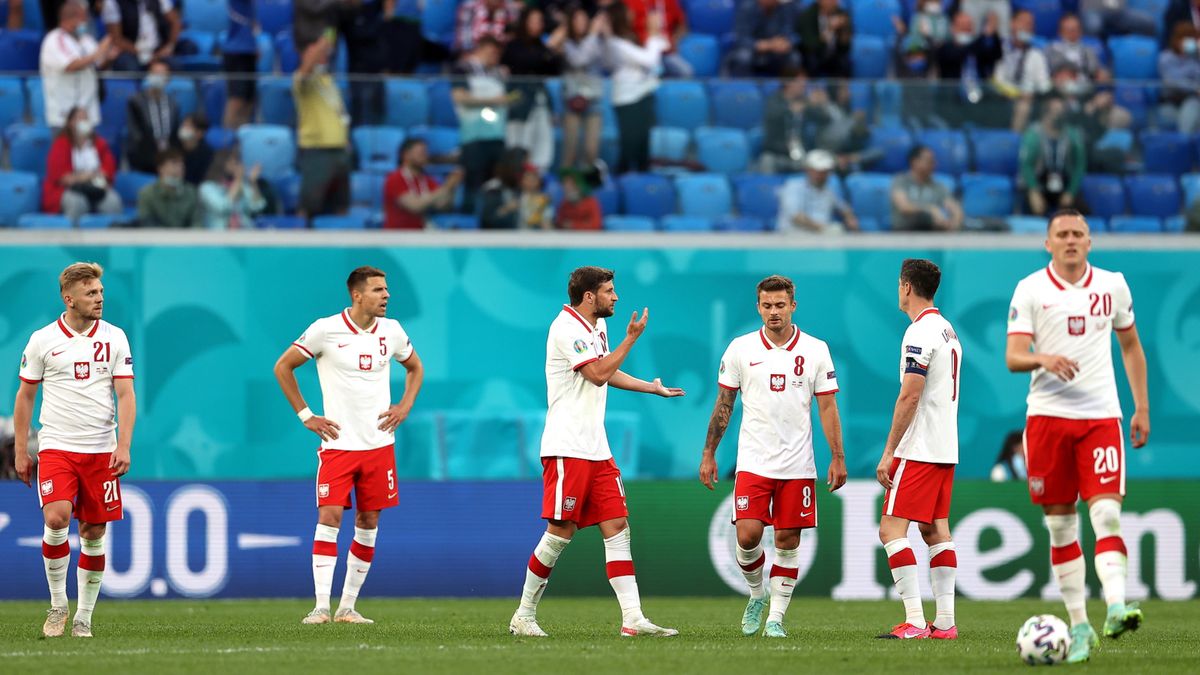 PAP/EPA / Lars Baron / Na zdjęciu: piłkarze reprezentacji Polski