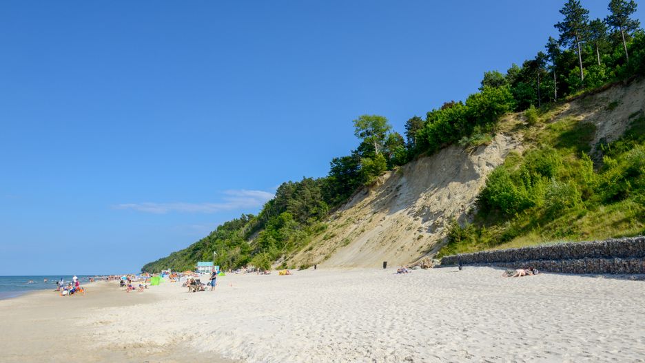 Plaże w Jastrzębiej Górze zachwycą każdego 