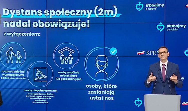 Mateusz Morawiecki ogłasza IV etap znoszenia obostrzeń