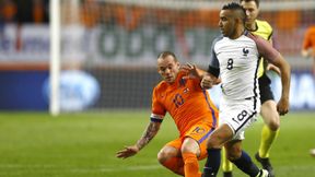 Kontuzjowany Wesley Sneijder nie zagra z Anglią