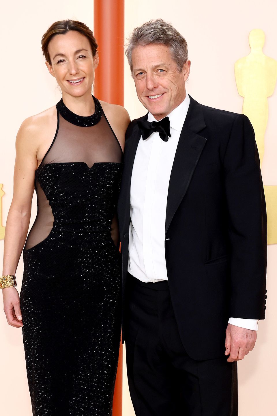 Hugh Grant i Anna Eberstein