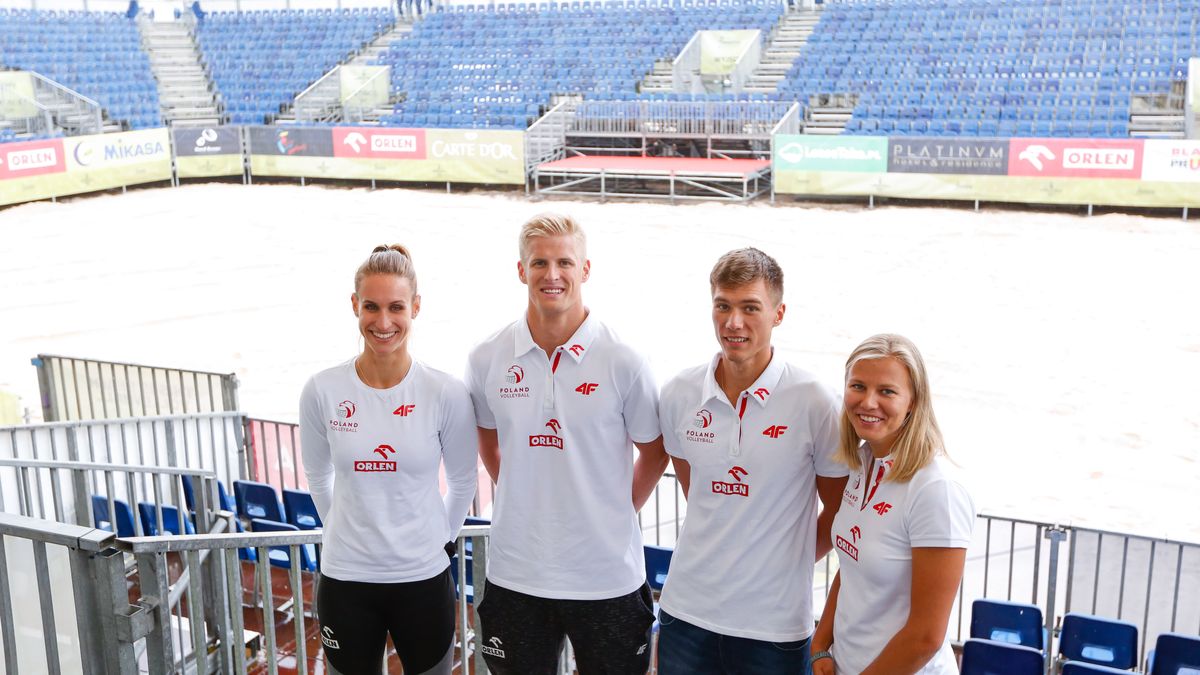 Aleksandra Gromadowska, Maciej Rudol, Kacper Kujawiak i Jagoda Gruszczyńska