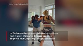 #dziejesiewsporcie Marianna Schreiber pokazała filmik. Trenowała z legendą