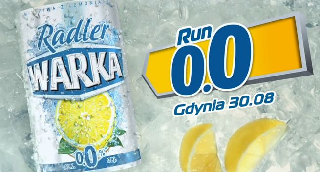 Warka Radler w reklamach zaprasza na Run Zero (wideo)