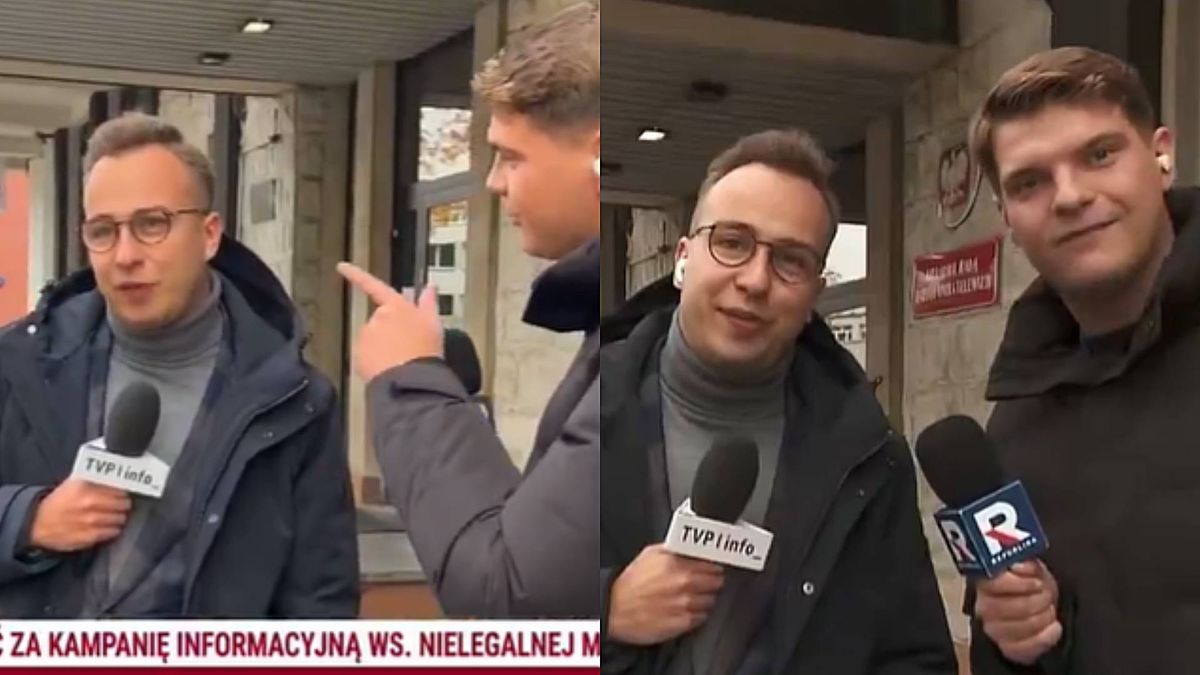 Dziennikarze Republiki i TVP starli się