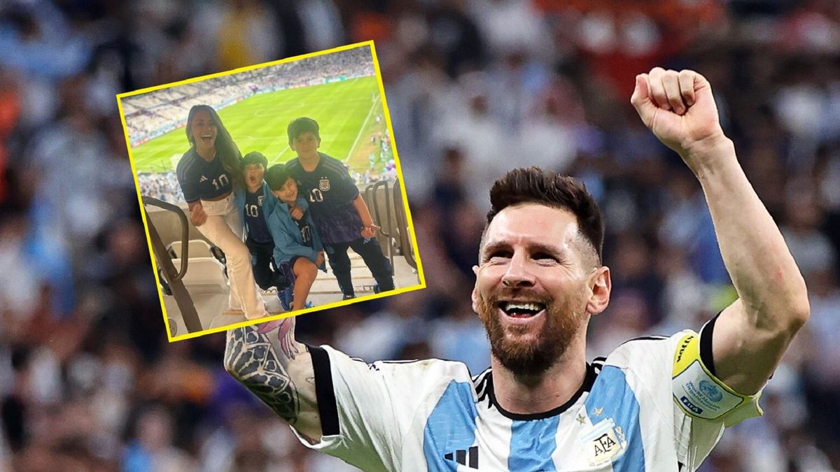 Lionel Messi i jego rodzina
