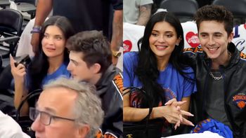 Kylie Jenner i Timothée Chalamet pojawili się na meczu Knicksów. Publiczność ich WYBUCZAŁA (WIDEO)