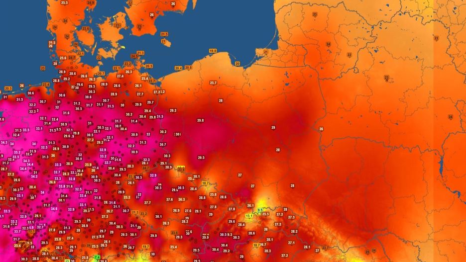 Prognoza pogody - Polska
