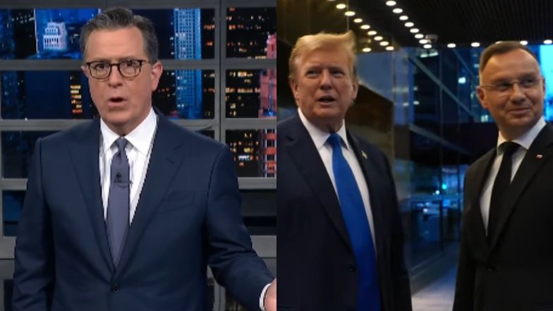 Amerykański komik Jon Stewart wyśmiał Donalda Trumpa i Andrzeja Dudę