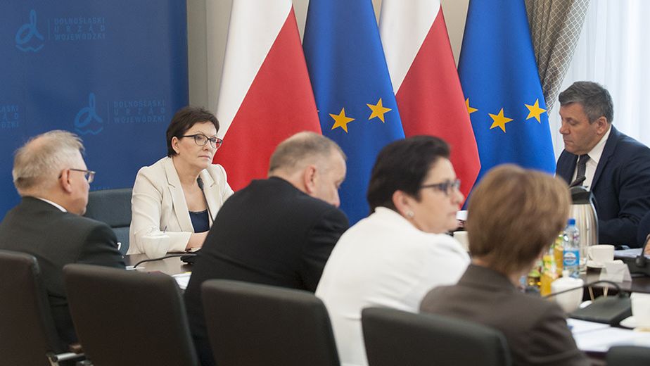 2015.07.28 Wrocław. Posiedzenie rządu na Dolnym Śląsku.