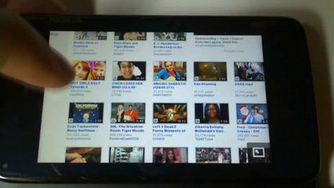 Działanie YouTube na Nokii N900 [wideo] 1
