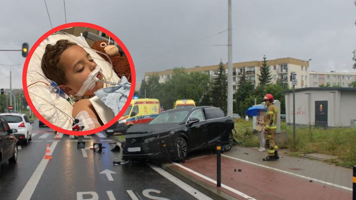 Jaś uległ wypadkowi. Potrzebna pilna pomoc