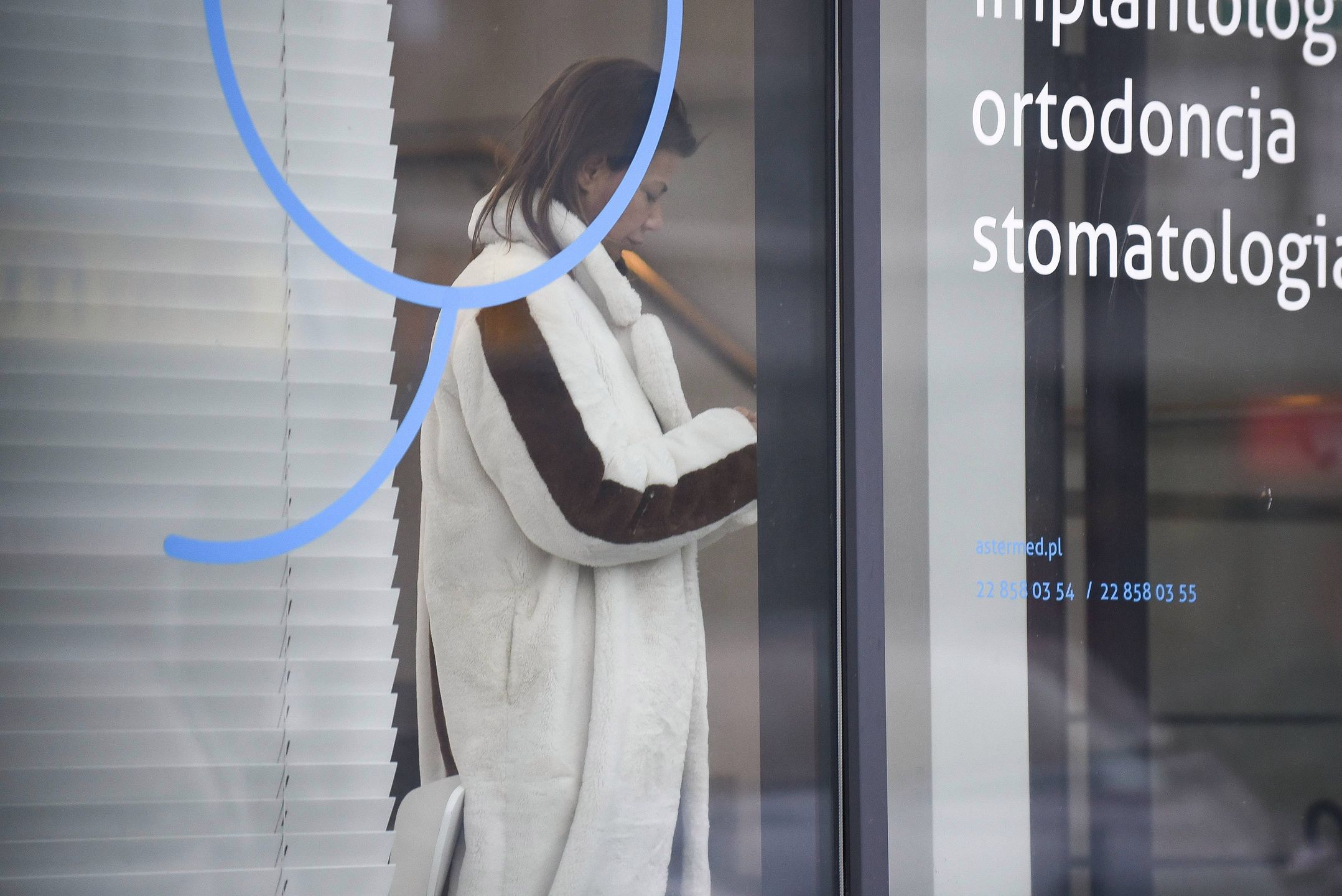 Edyta Górniak u dentysty